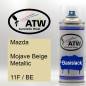 Preview: Mazda, Mojave Beige Metallic, 11F / BE: 400ml Sprühdose, von ATW Autoteile West.